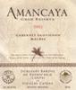 Bodegas Caro - Amancaya Gran Reserva Malbec Cabernet Sauvignon Mendoza NV