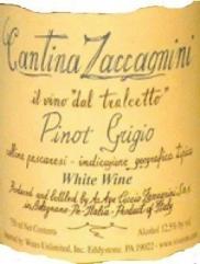 Cantina Zaccagnini - Pinot Grigio NV